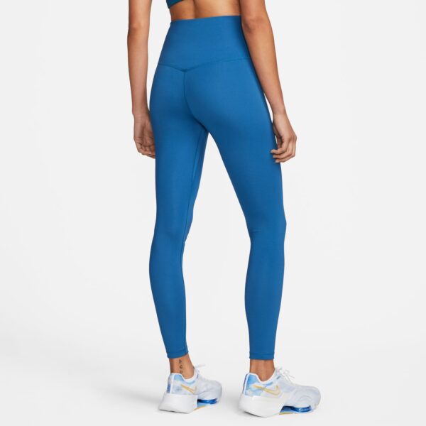 NIKE W NK ONE DF HR TGHT INDUSTRIAL BLUE/WHITE – Bild 2
