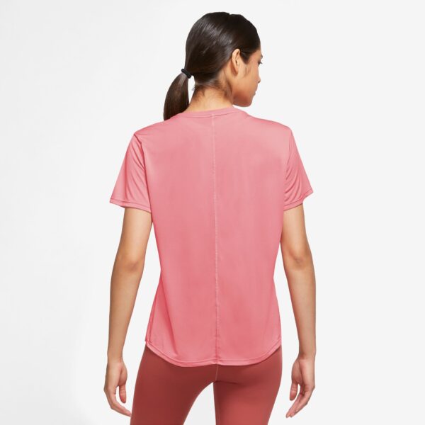 NIKE W NK ONE DF SS STD TOP SEA CORAL/WHITE – Bild 2