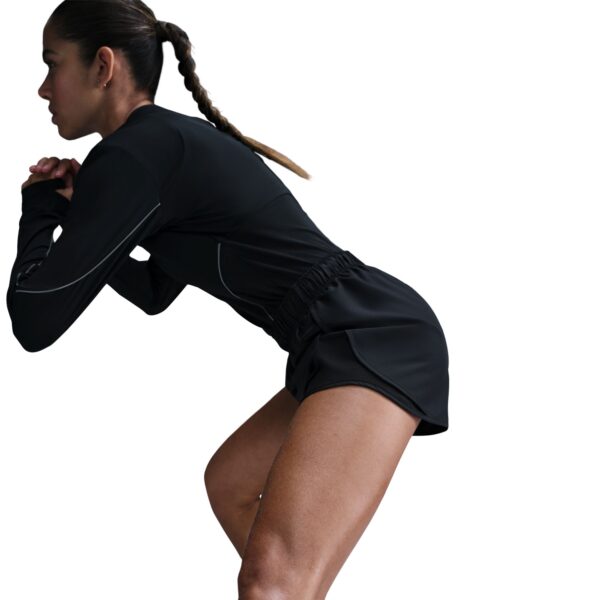NIKE W NK TEMPO DF MR 3 SHORT BLACK/BLACK/BLACK/REFLECTIVE S – Bild 3