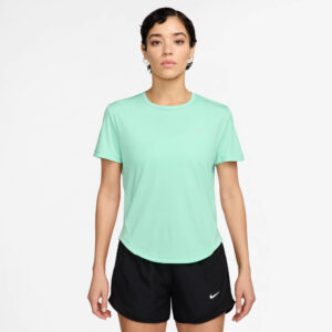 NIKE W NK TEMPO DF SS TOP MINT FOAM/REFLECTIVE SILV