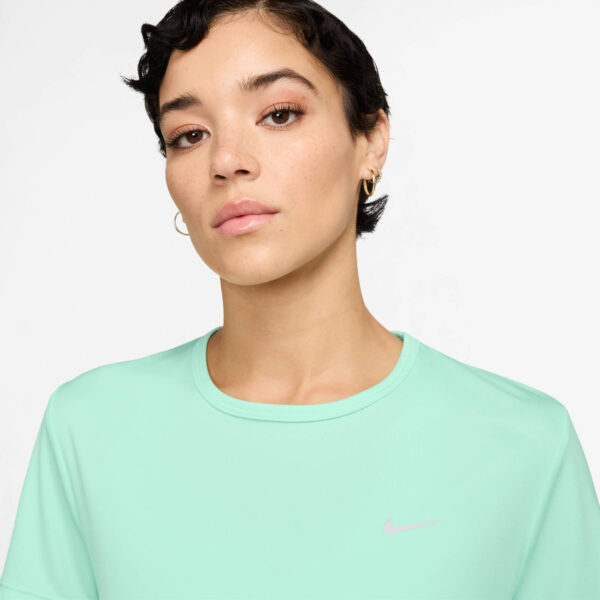 NIKE W NK TEMPO DF SS TOP MINT FOAM/REFLECTIVE SILV – Bild 3