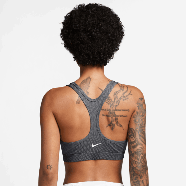 NIKE W NP SWSH LGT SPT AOP BRA ANTHRACITE/WHITE – Bild 2