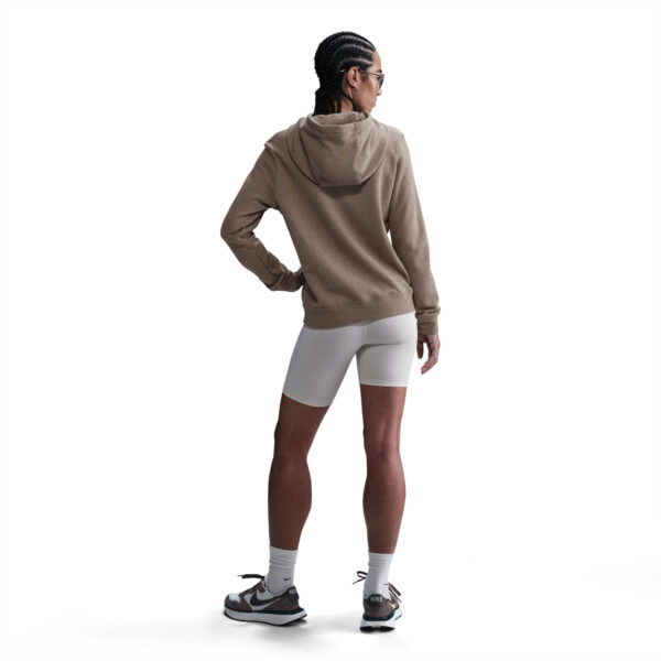NIKE W NSW CLUB FLC STD GX HDY MINK BROWN/HTR – Bild 2