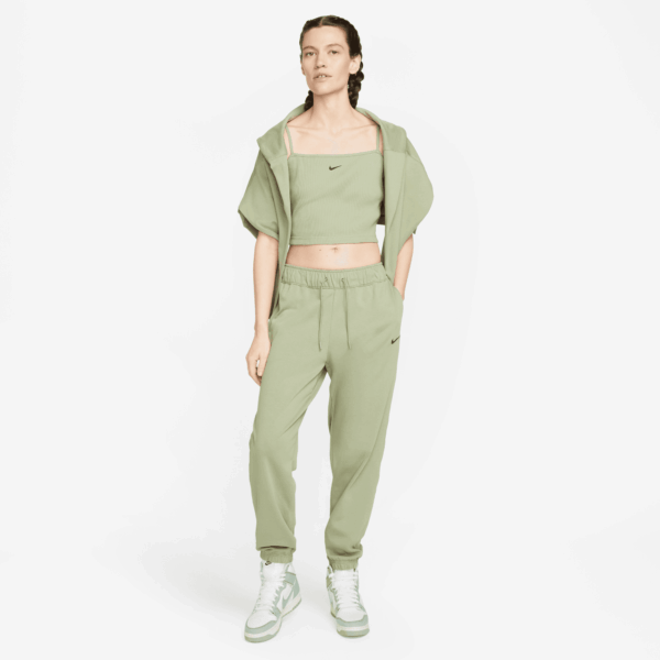 NIKE W NSW JRSY EASY JOGGER OIL GREEN/BLACK – Bild 4