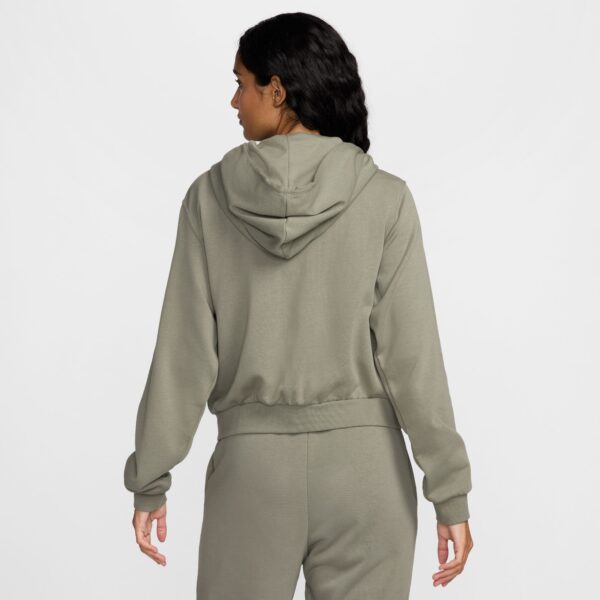 NIKE W NSW NK CHLL FT FZ HDY LIGHT ARMY/SAIL – Bild 2