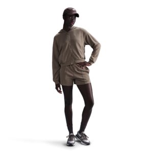 NIKE W NSW NK CHLL FT FZ HDY MINK BROWN/SAIL