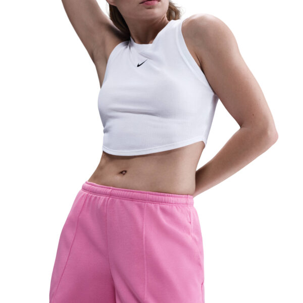 NIKE W NSW NK CHLL FT MR 4IN SHORT PLAYFUL PINK/SAIL – Bild 7