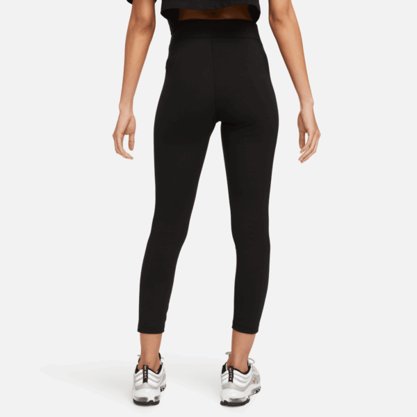NIKE W NSW NK CLSC HR 7/8 TIGHT LBR BLACK/SAIL – Bild 2