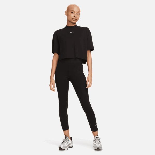 NIKE W NSW NK CLSC HR 7/8 TIGHT LBR BLACK/SAIL – Bild 4