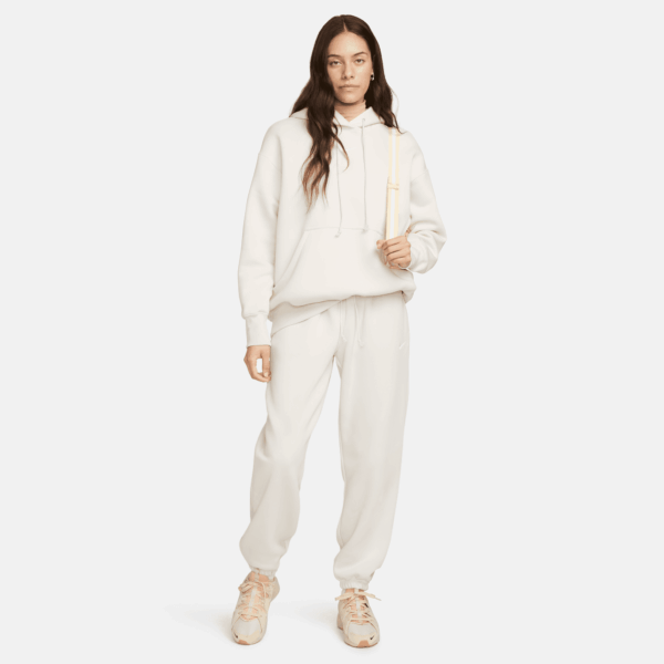 NIKE W NSW PHNX FLC HR OS PANT LT OREWOOD BRN/SAIL – Bild 9