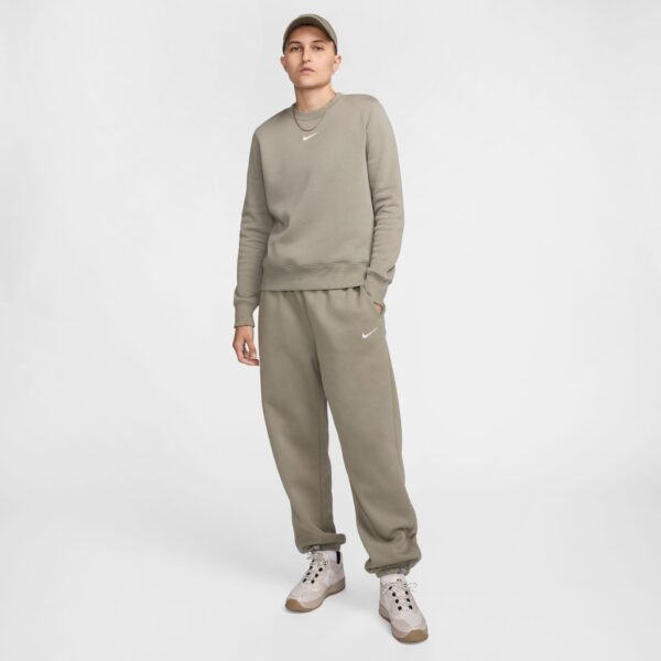 NIKE W NSW PHNX FLC STD CREW LIGHT ARMY/SAIL – Bild 6