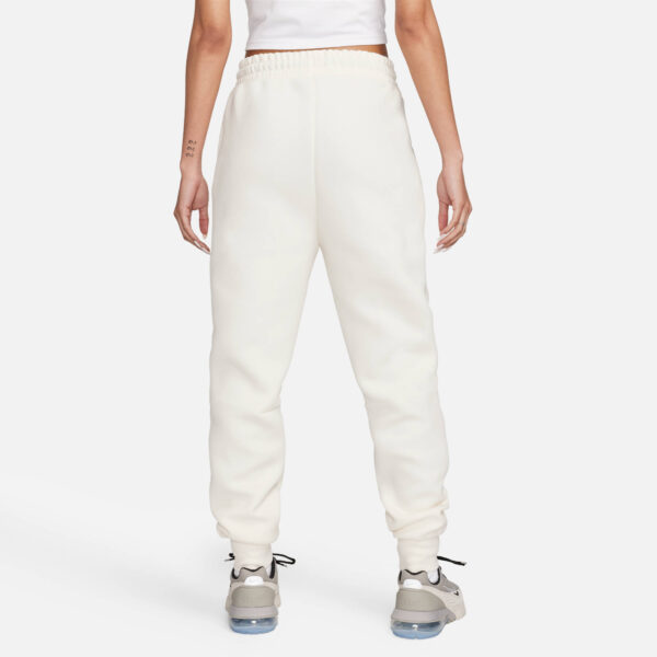 NIKE W NSW TCH FLC MR JGGR PALE IVORY/BLACK – Bild 2