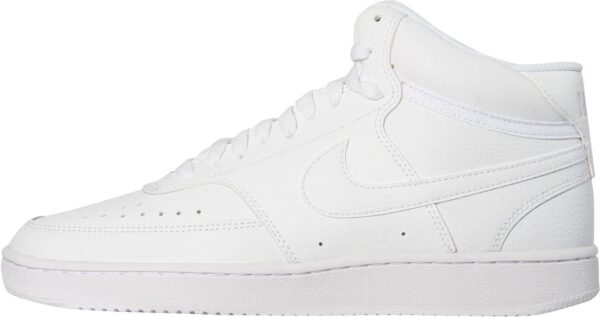 NIKE WMNS NIKE COURT VISION MID WHITE/WHITE-WHITE