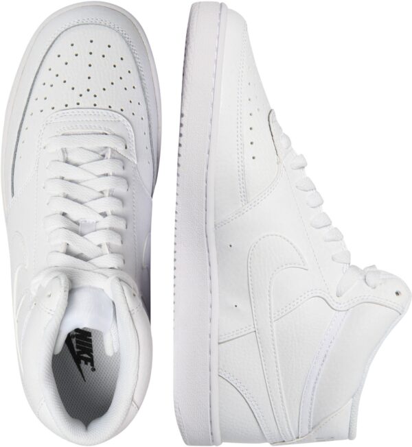 NIKE WMNS NIKE COURT VISION MID WHITE/WHITE-WHITE – Bild 2