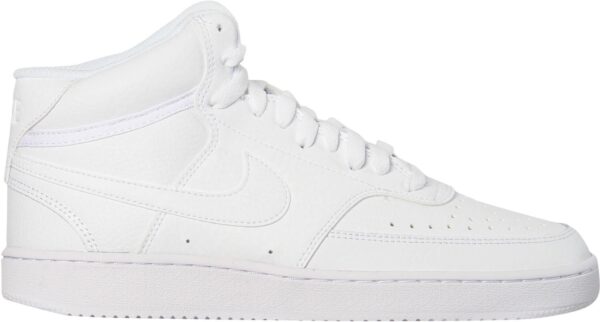 NIKE WMNS NIKE COURT VISION MID WHITE/WHITE-WHITE – Bild 3