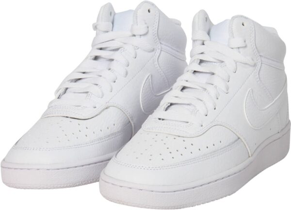 NIKE WMNS NIKE COURT VISION MID WHITE/WHITE-WHITE – Bild 6