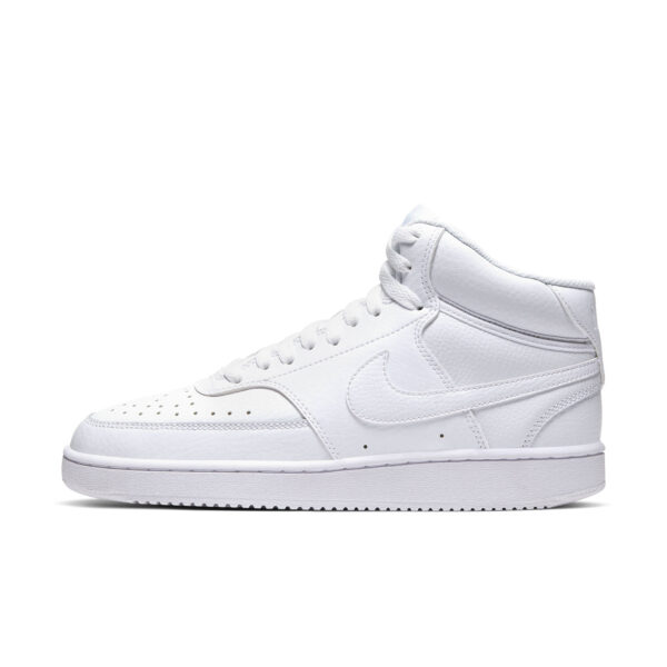 NIKE WMNS NIKE COURT VISION MID WHITE/WHITE-WHITE – Bild 7