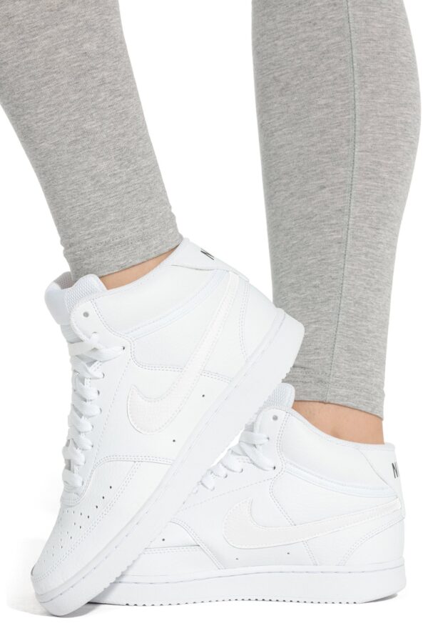 NIKE WMNS NIKE COURT VISION MID WHITE/WHITE-WHITE – Bild 9