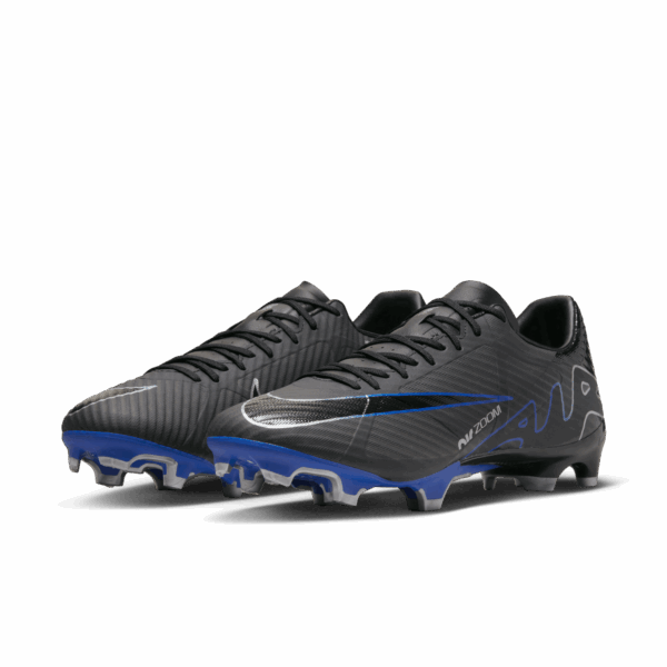 NIKE ZOOM VAPOR 15 ACADEMY FG/MG BLACK/CHROME-HYPER ROYAL – Bild 3