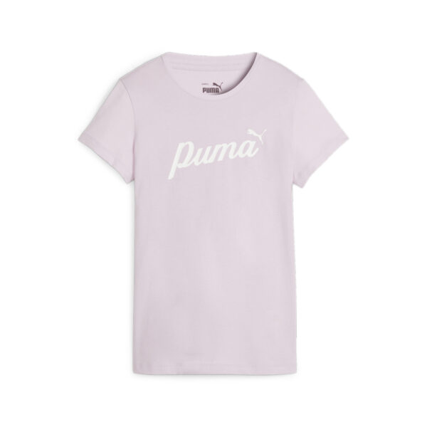 PUMA ESS   BLOSSOM Script Tee