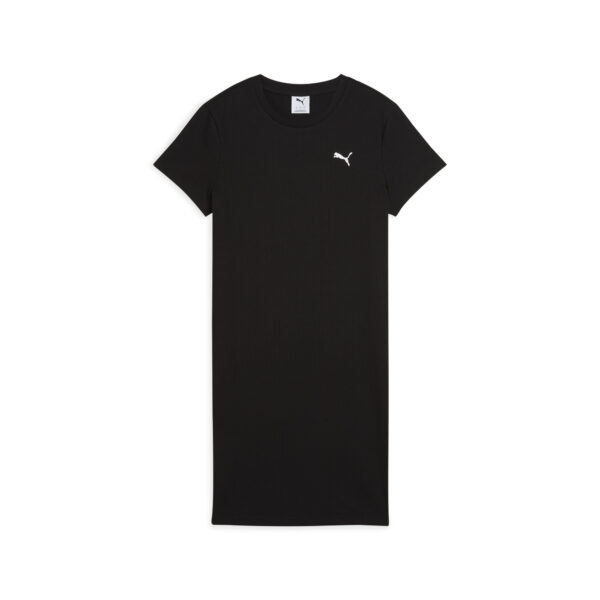 PUMA ESS ELEVATED Bodycon Rib Dress PUMA BLACK