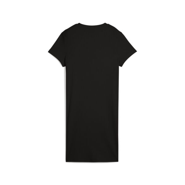 PUMA ESS ELEVATED Bodycon Rib Dress PUMA BLACK – Bild 2