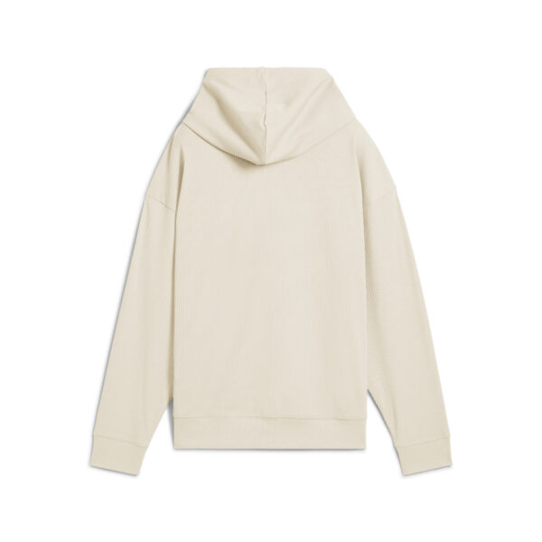 PUMA ESS ELEVATED Comfort Rib Hoodie ALPINE SNOW – Bild 2