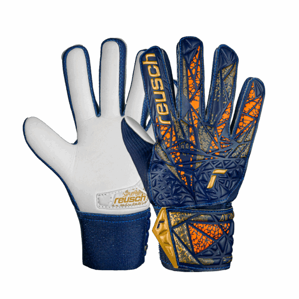 REUSCH Attrakt Starter Grip PREMIUM BLUE / GOLD