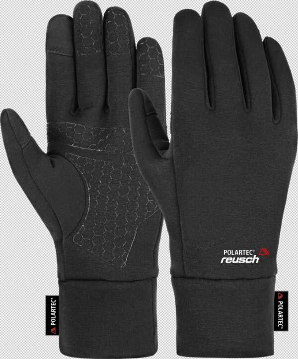 REUSCH Reusch Polartec Micro Liner 2. BLACK – Bild 3