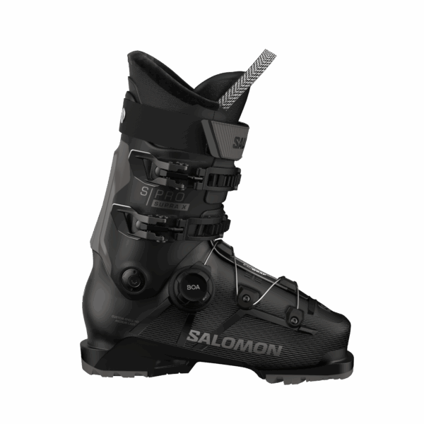 SALOMON ALP. BOOTS S/PRO SUPRA BOA X100 BLACK/DARK GREY MET./DARK GREY MET.