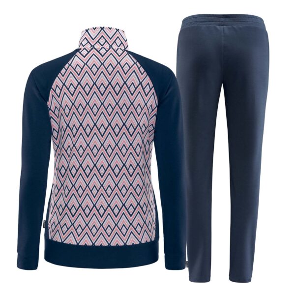 SCHNEIDER SPORTSWEAR CARLAW-ANZUG CHALKYROSE/DUNKELBLAU – Bild 2