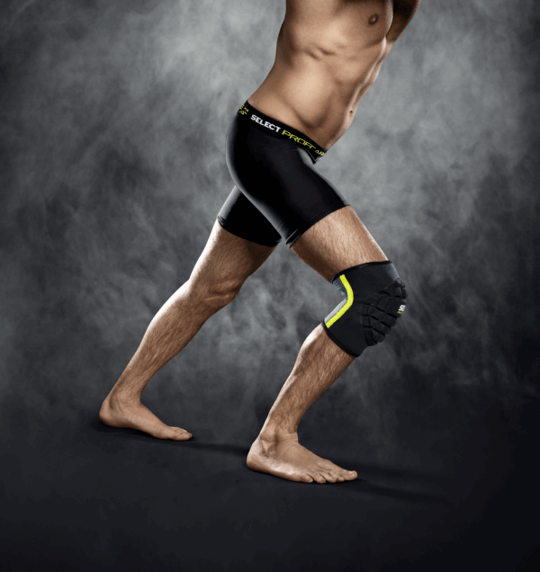 SELECT Kniebandage Handball Unisex SCHWARZ – Bild 2