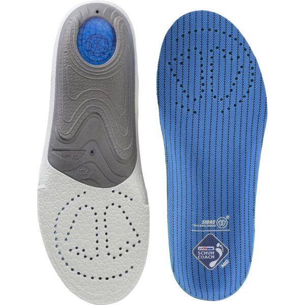 SIDAS Einlegesohle 3Feet Mid  SC HELLBLAU/WEIß