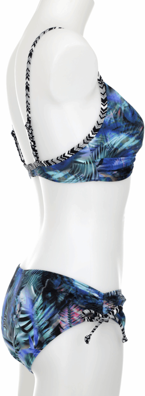 SUNMARIN Bikini SCHWARZ/BLAU – Bild 2