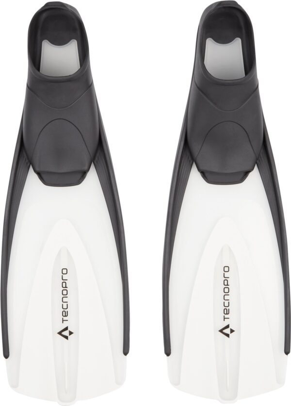TECNOPRO Ki.-Flosse F5 JR I WHITE/BLACK – Bild 2