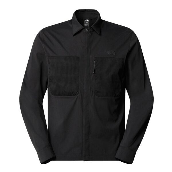 THE NORTH FACE M L/S LIGHTRANGE SHIRT TNF BLACK