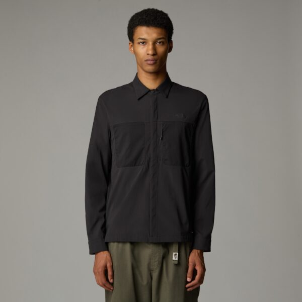THE NORTH FACE M L/S LIGHTRANGE SHIRT TNF BLACK – Bild 3