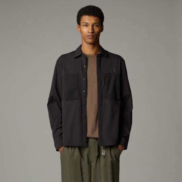 THE NORTH FACE M L/S LIGHTRANGE SHIRT TNF BLACK – Bild 6