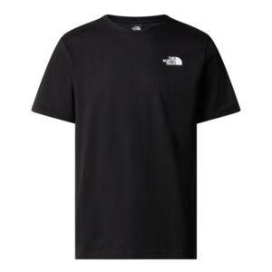 THE NORTH FACE M S/S REDBOX TEE TNF BLACK-OPTIC EMERALD