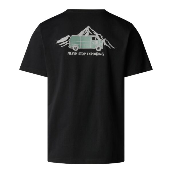 THE NORTH FACE M SS OUTDOOR GRAPHIC TEE TNF BLACK – Bild 2