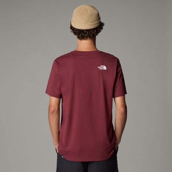 THE NORTH FACE M SS SIMPLE DOME TEE SUMAC – Bild 4