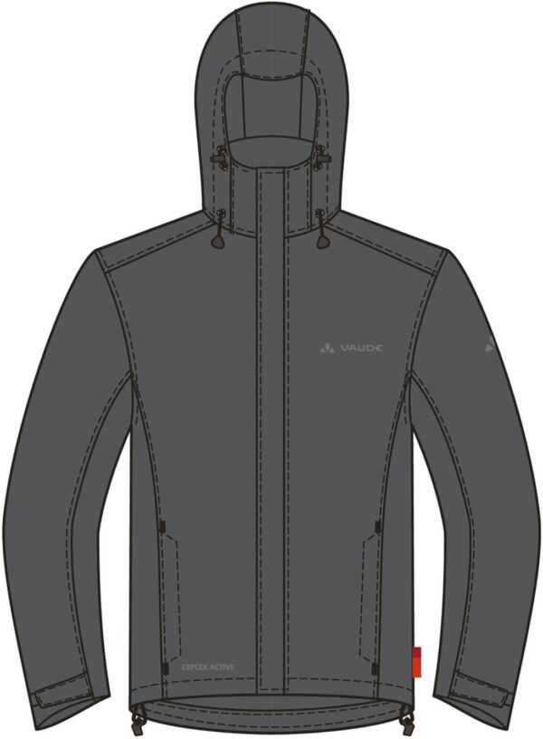 VAUDE Me Escape Light Jacket BLACK – Bild 5