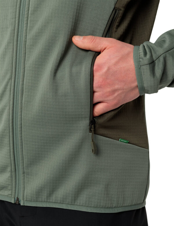VAUDE Me Monviso Fleece FZ Jacket II AGAVE – Bild 5