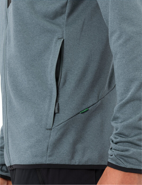 VAUDE Me Tekoa Fleece Jacket II HERON – Bild 5