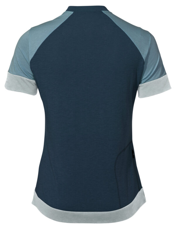 VAUDE Wo Altissimo Q-Zip Shirt DARK SEA UNI – Bild 2