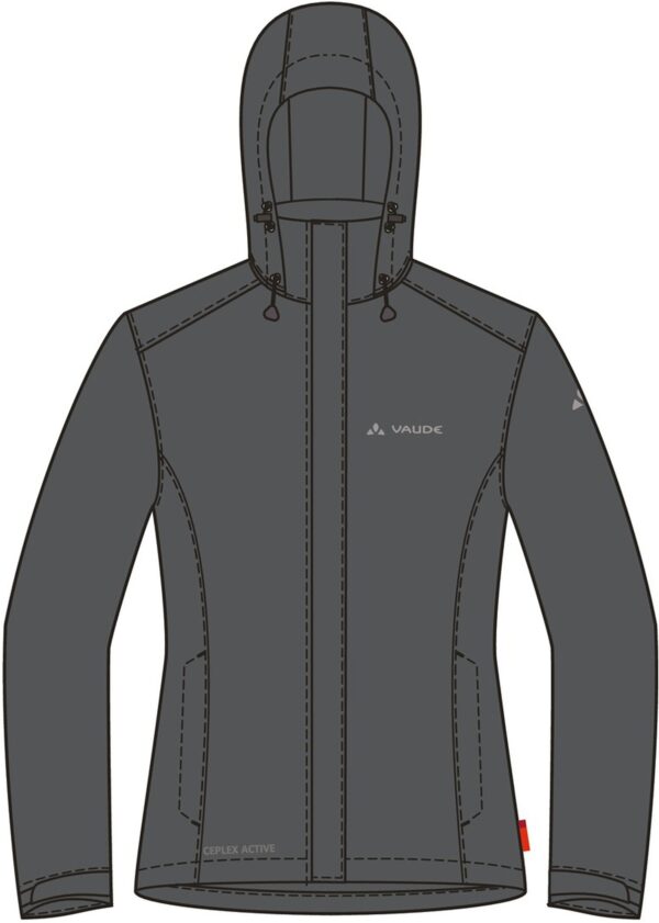 VAUDE Wo Escape Light Jacket BLACK – Bild 5