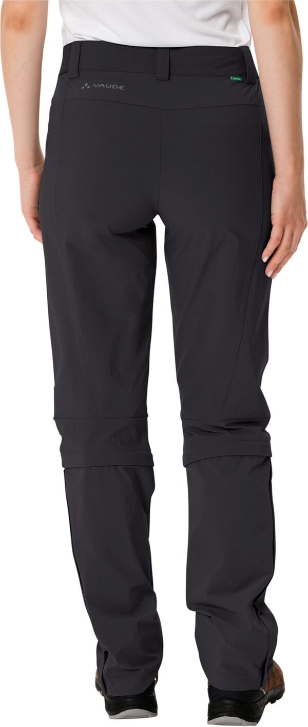 VAUDE Wo Farley Stretch Capri T-Zip Pants BLACK – Bild 2