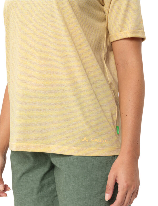 VAUDE Wo Mineo Striped T-Shirt VANILLA – Bild 5