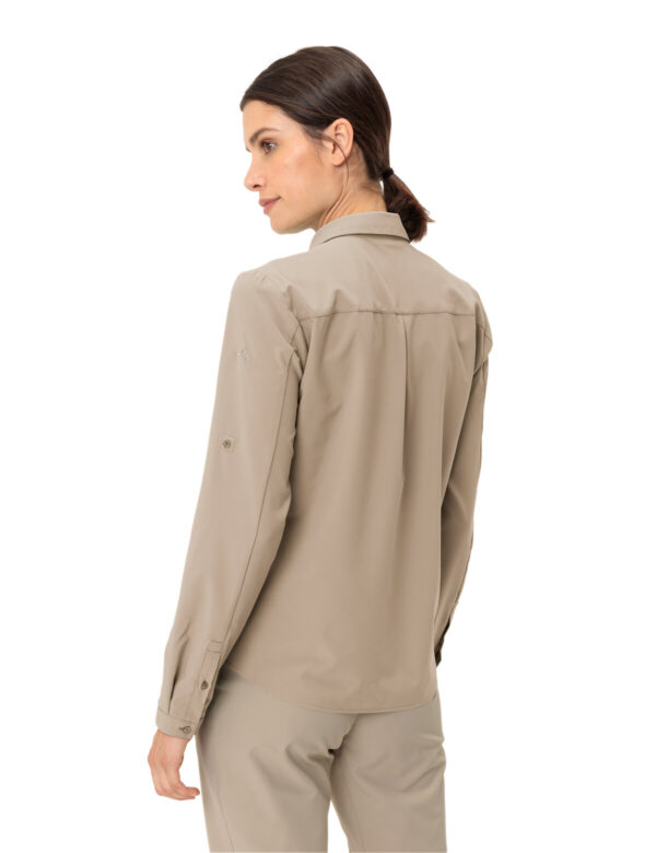 VAUDE Wo Rosemoor LS Shirt IV LINEN – Bild 4