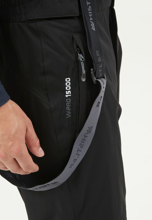 WHISTLER Gippslang M Functional Ski Pants W-PRO 15000 BLACK